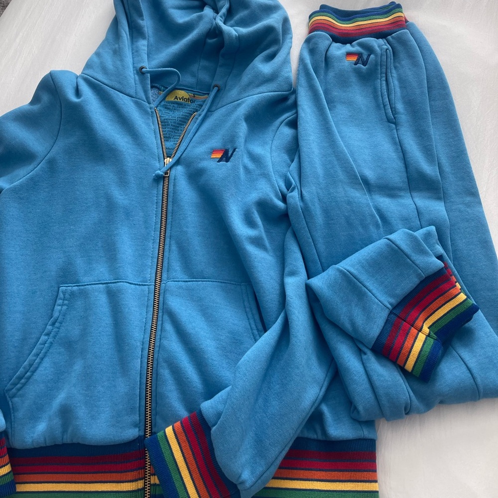 Aviator track suit